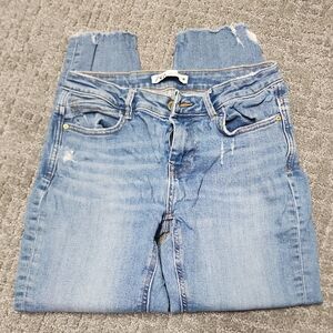 Zara Women's Light Blue Jeans